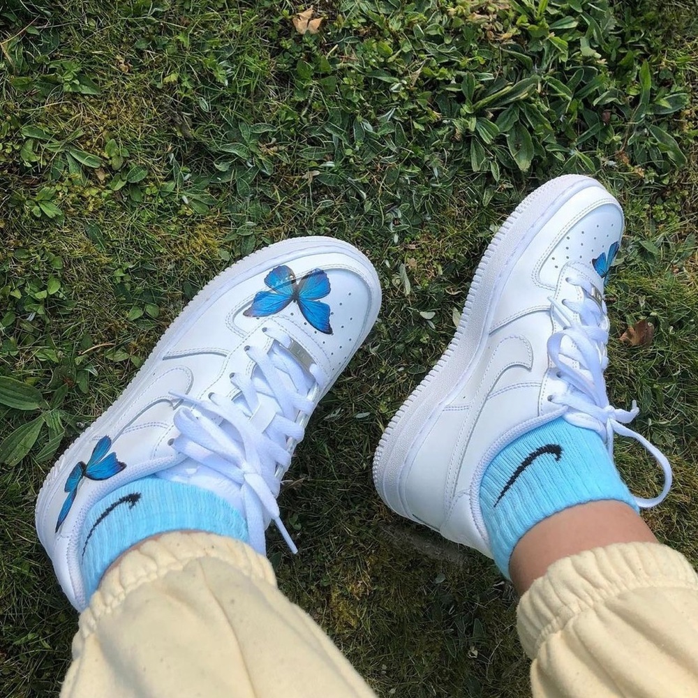 Butterfly Air Force 1 Shoes